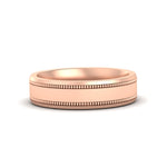 Load image into Gallery viewer, 6-mm-together-double-milgrain-mens-wedding-band-in-rose-gold-fdm11341angle3-6.00mm-nl-rg
