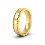 Load image into Gallery viewer, 5 mm Mens Band Double Milgrain
