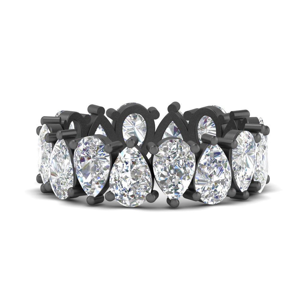 6.40-carat-eternity-band-diamond-teardrop-in-black-gold-FD10554PE-0.40CT-NL-BG