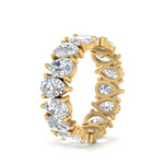 Load image into Gallery viewer, 6.40-carat-eternity-band-diamond-teardrop-in-yellow-gold-FD10554PE-0.40CT-ANGLE2-NL-YG
