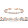 Load image into Gallery viewer, 6.50-carat-classic-teardrop-link-east-west-diamond-bracelet-in-rose-gold-FDBRCPE10581ANGLE2-6.50CT-NL-RG_db31e6f9-f401-4f19-ba75-806f943b64fc.jpg?v=1776850499