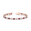 Load image into Gallery viewer, 6.50-carat-classic-teardrop-link-east-west-pink-sapphire-bracelet-in-rose-gold-FDBRCPE10581GSADRPI-6.50CT-NL-RG.jpg?v=1776850743
