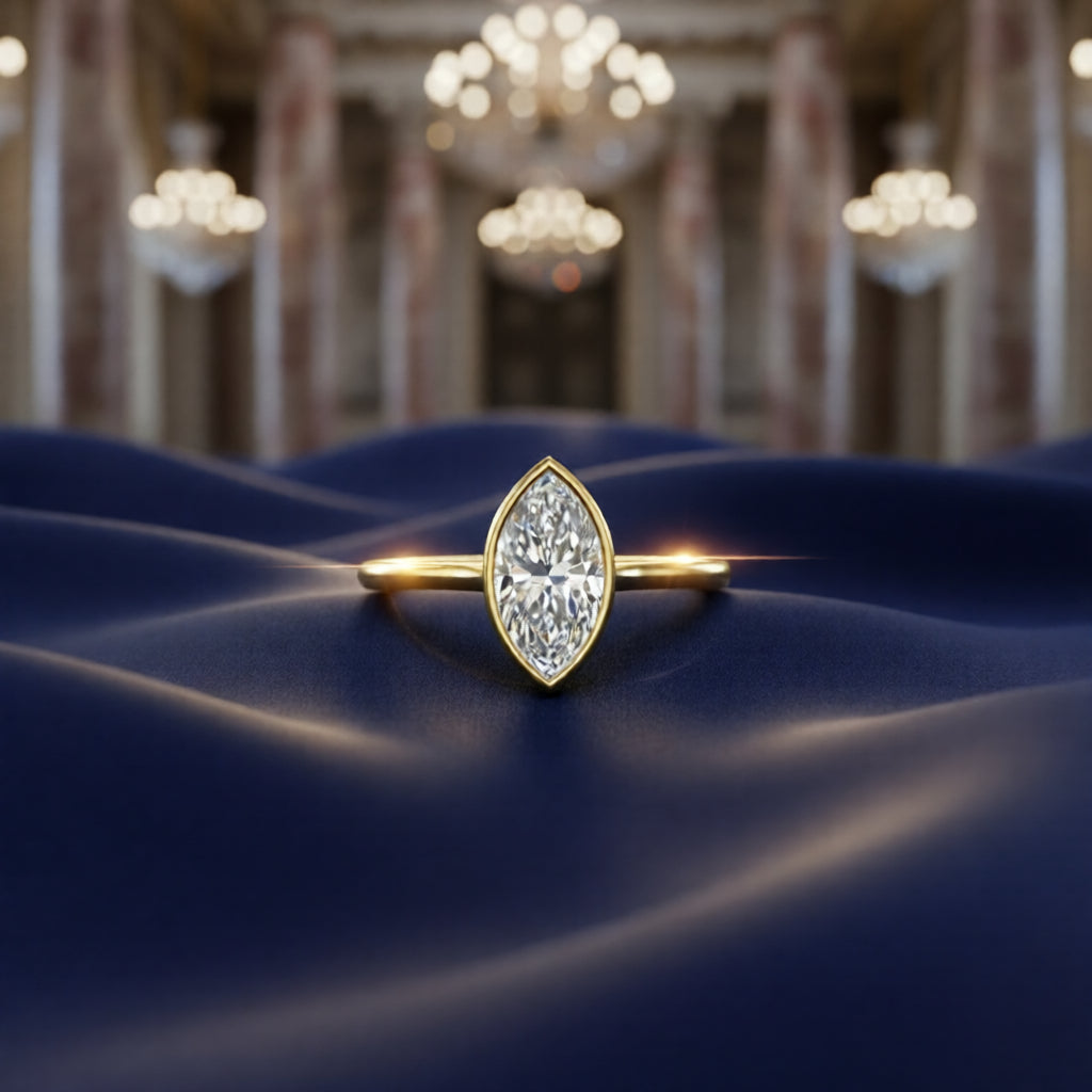 Why Marquise Diamonds Have a Larger Face-Up Size