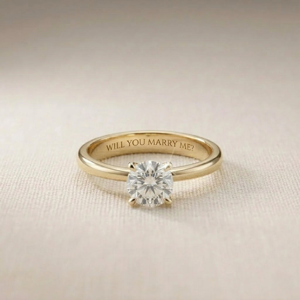 Engagement Ring Engravings for Proposals
