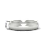 Load image into Gallery viewer, Minimalist 4mm Mens Wedding Band
