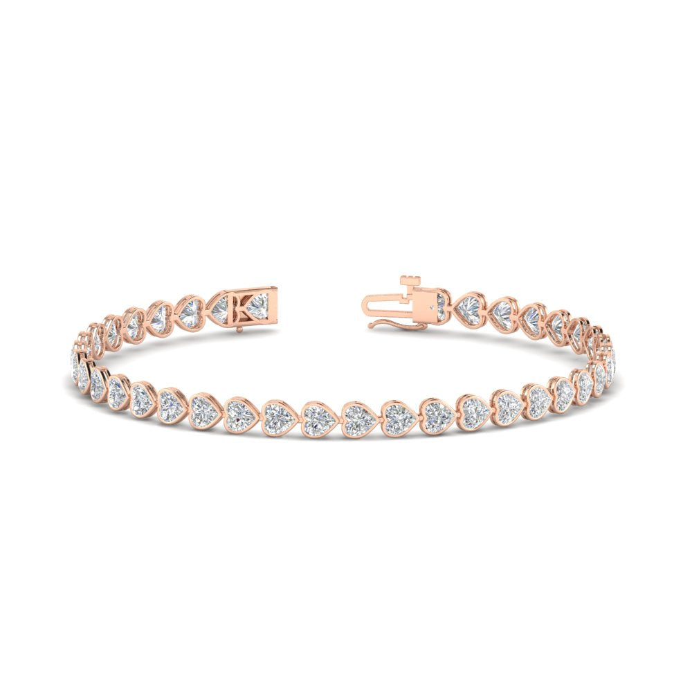 7-60-ct-bezel-tennis-bracelet-heart-shaped-diamond-in-rose-gold-fdbrc10581htangle2-7-60-ct-nl-rg