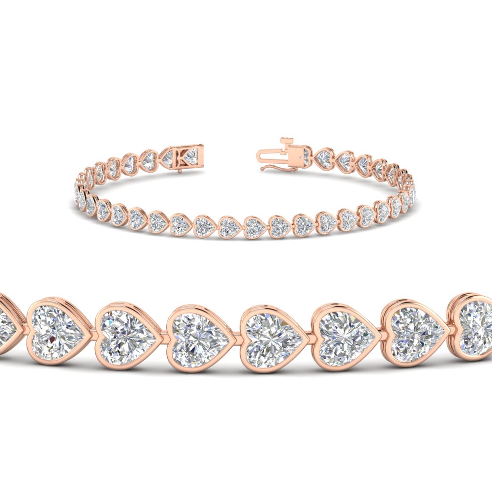 7-60-ct-bezel-tennis-bracelet-heart-shaped-diamond-in-rose-gold-fdbrc10581htangle2-7-60-ct-nl-rg