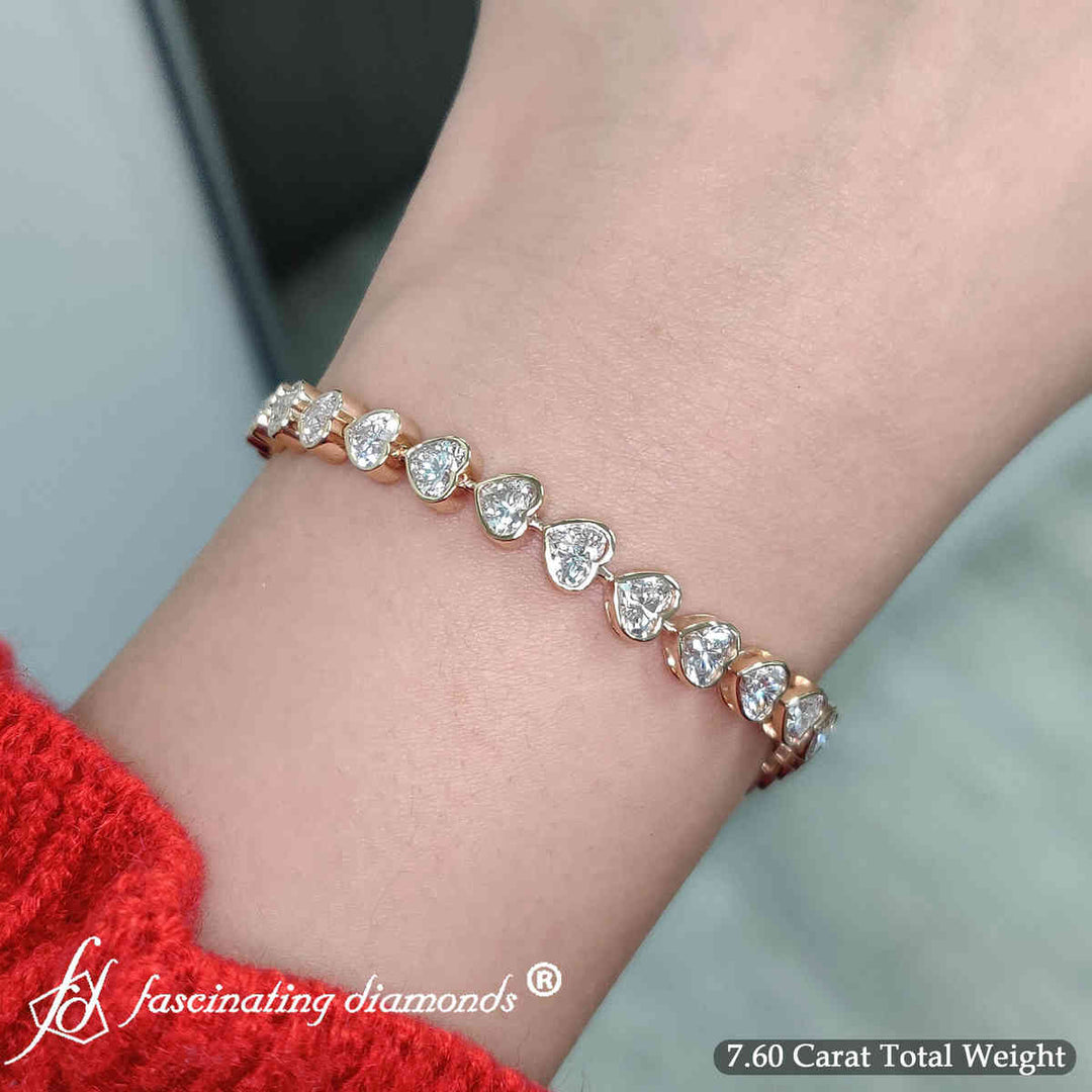 7-60-ct-bezel-tennis-bracelet-heart-shaped-diamond-in-yellow-gold-fdbrc10581ht-7-60-ct-fancy1-nl-yg