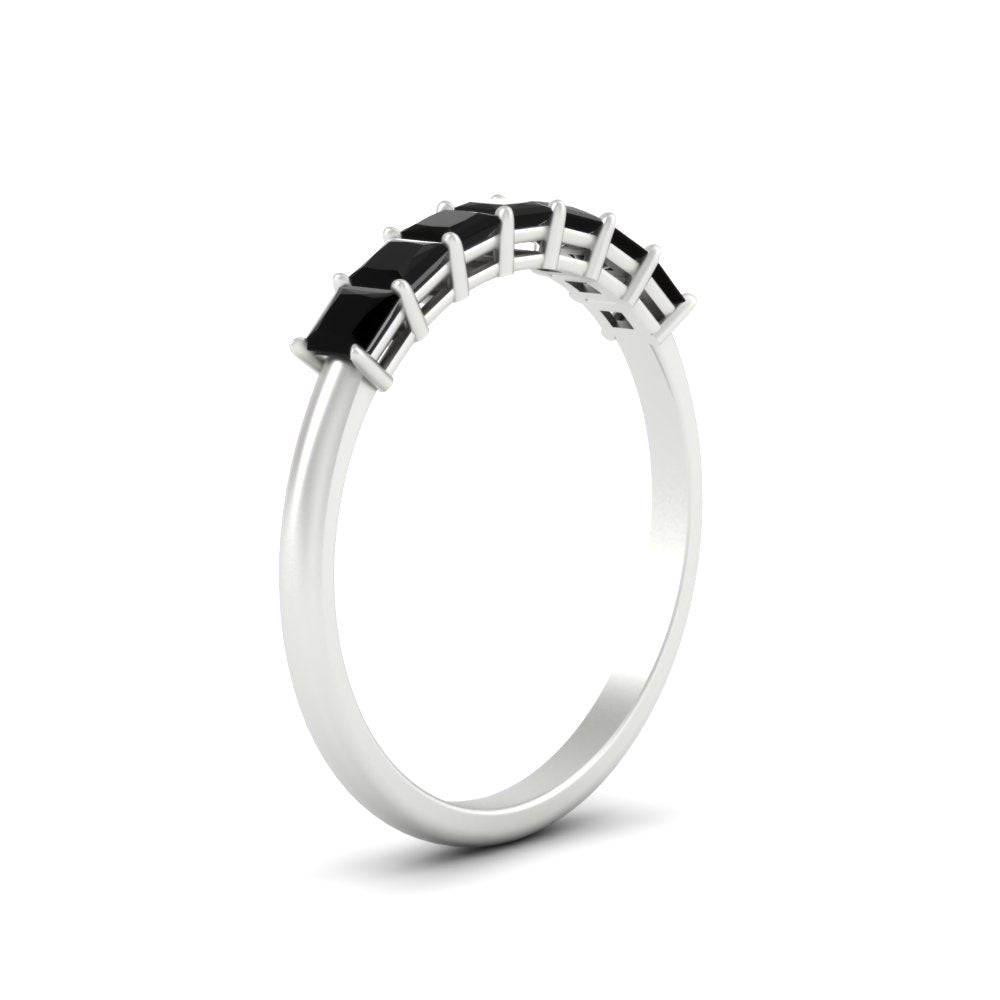 7 Diamond Princess Cut 1 Ct. Band