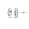 Load image into Gallery viewer, Marquise Diamond 6 Prong Stud Earrings