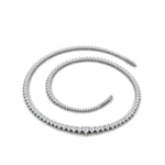 Load image into Gallery viewer, 7-carat-beautiful-tennis-diamond-necklace-set-in-FDNK11299RO-ANGLE1-7.00CT-NL-WG