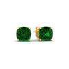 Load image into Gallery viewer, 7-carat-cushion-cut-emerald-basket-stud-earring-in-yellow-gold-fdear10411cugemgrangle1-7.00ct-nl-yg.jpg