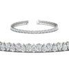 Load image into Gallery viewer, 7-carat-pear-cut-diamond-tennis-bracelet-in-white-gold-FDBRC10451PEANGLE2-7.00CT-NL-WG
