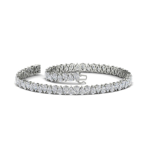 7-carat-pear-cut-diamond-tennis-bracelet-in-white-gold-FDBRC10451PEANGLE4-7.00CT-NL-WG