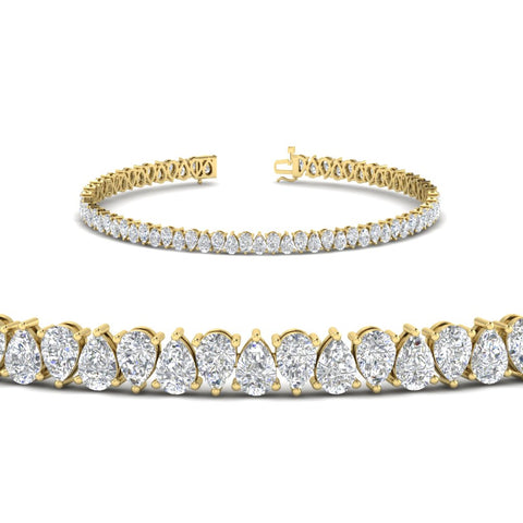 7-carat-pear-cut-diamond-tennis-bracelet-in-yellow-gold-FDBRC10451PEANGLE2-7.00CT-NL-YG