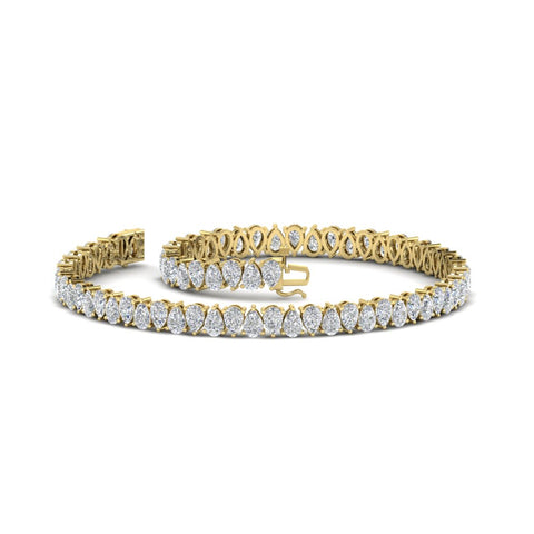 7-carat-pear-cut-diamond-tennis-bracelet-in-yellow-gold-FDBRC10451PEANGLE4-7.00CT-NL-YG