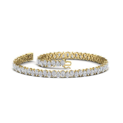 7-carat-pear-cut-diamond-tennis-bracelet-in-yellow-gold-FDBRC10451PEANGLE4-7.00CT-NL-YG