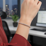 Load image into Gallery viewer, Diamond Bezel Set Tennis Bracelet 7.75 Carat
