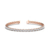 Load image into Gallery viewer, 7-ct-pear-shape-diamond-tennis-bracelet-in-rose-gold-FDBRC10451PE-7.00CT-NL-RG