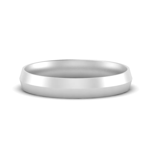 Comfort Fit Knife Edge Mens Band