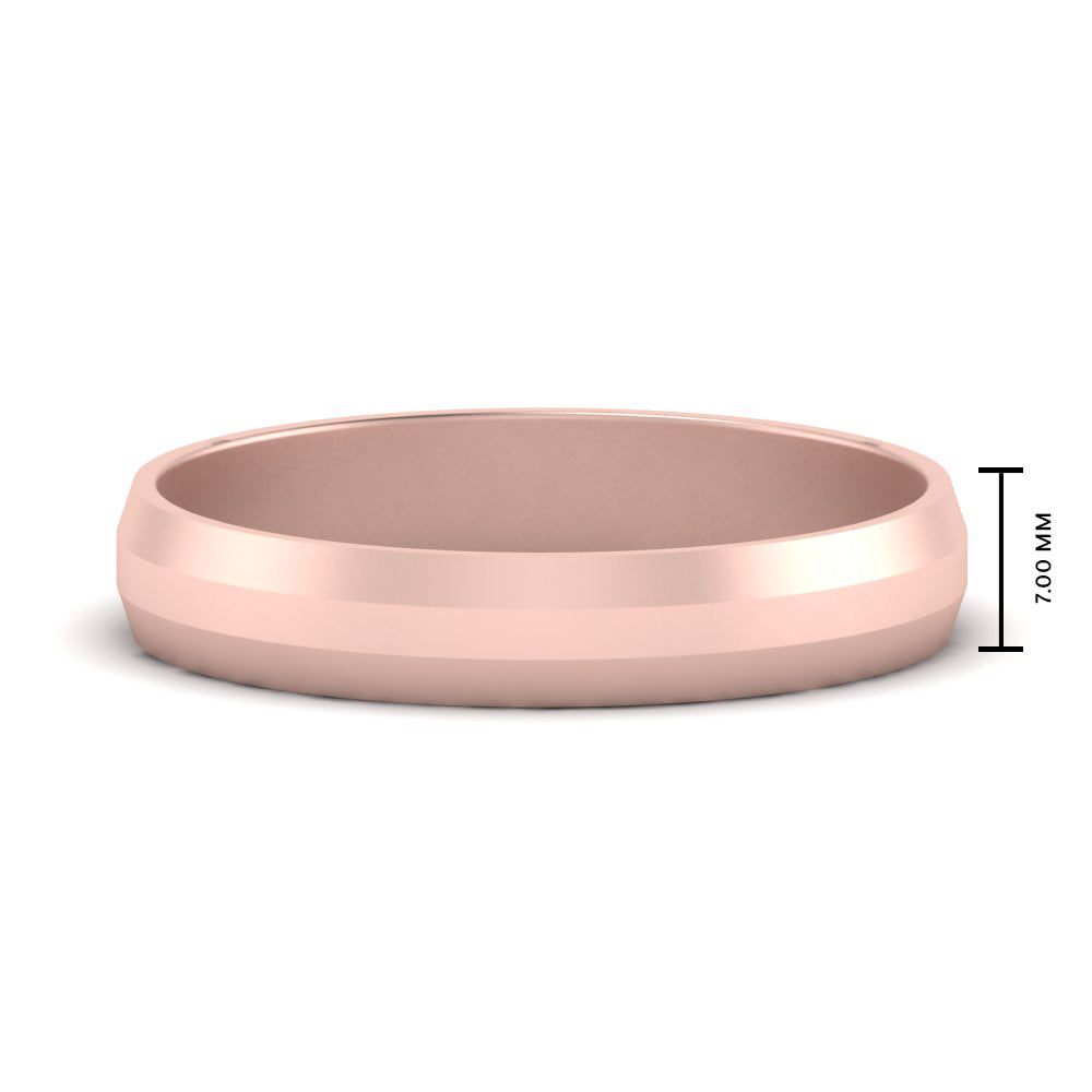 7-mm-beveled-edge-matte-wedding-band-in-rose-gold-fdm10527b-7.0mm-nl-rg