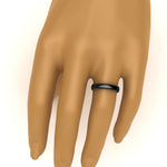 Load image into Gallery viewer, 4 mm Comfort Fit Wedding Band Milgrain Edge
