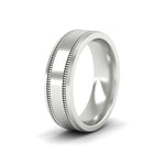 Load image into Gallery viewer, 5 mm Mens Band Double Milgrain
