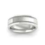 Load image into Gallery viewer, 5 mm Mens Band Double Milgrain
