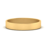 Load image into Gallery viewer, 5 mm Flat Gold Wedding Band
