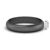 Load image into Gallery viewer, 7-mm-male-domed-wedding-band-in-black-gold-FDM276354B-7MM-NL-BG