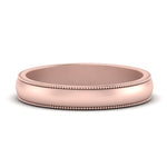 Load image into Gallery viewer, Milgrain Matte Finish Mens Band
