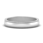 Load image into Gallery viewer, Milgrain Matte Finish Mens Band
