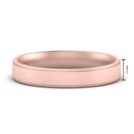 Load image into Gallery viewer, 4 mm Steps Edge Comfort Fit Mens Band
