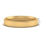 Load image into Gallery viewer, 4 mm Steps Edge Comfort Fit Mens Band
