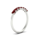 Load image into Gallery viewer, 7-ruby-princess-cut-1-ct-wedding-band-in-white-gold-fdwb179prgrudrangle2-1.00ct-nl-wg.jpg