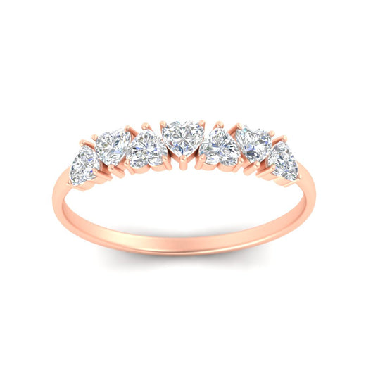 7-stone-beautiful-heart-diamond-wedding-band-in-rose-gold-FD9600HTBANGLE5-0.75_20CT-NL-RG