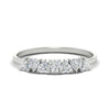 Load image into Gallery viewer, 7-stone-beautiful-heart-diamond-wedding-band-in-white-gold-FD9600HTB-0.75_20CT-NL-WG