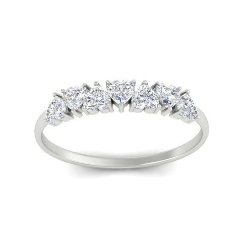 7-stone-beautiful-heart-diamond-wedding-band-in-white-gold-FD9600HTBANGLE5-0.75_20CT-NL-WG