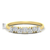 Load image into Gallery viewer, 7-stone-beautiful-heart-diamond-wedding-band-in-yellow-gold-FD9600HTB-0.75_20CT-NL-YG-HW