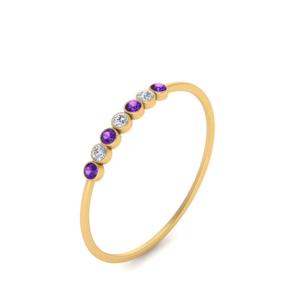 7-stone-bezel-anniversary-diamond-band-with-purple-topaz-in-yellow-gold-FD9428RORGVITO-NL-YG.jpg