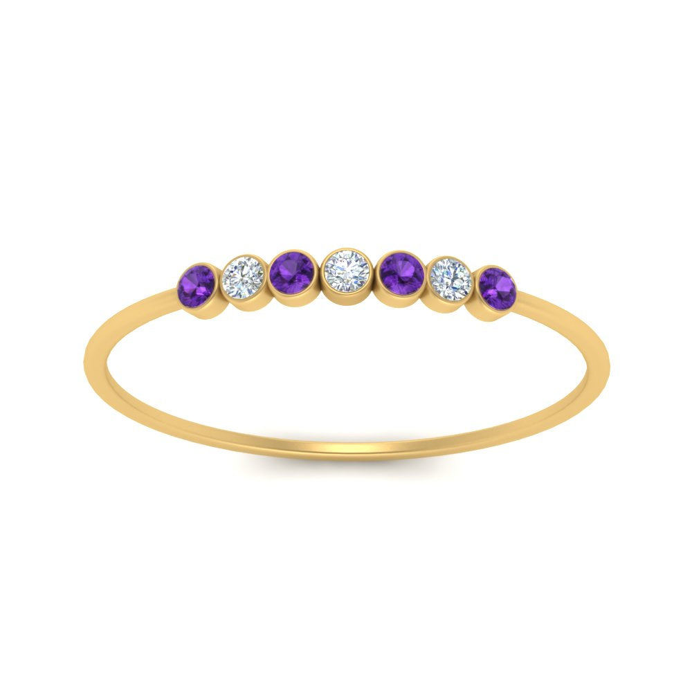 7-stone-bezel-anniversary-diamond-band-with-purple-topaz-in-yellow-gold-FD9428RORGVITO-NL-YG.jpg