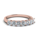 Load image into Gallery viewer, 7 Stone Cushion Cut Wedding Band
