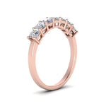 Load image into Gallery viewer, 7 Stone Cushion Cut Wedding Band
