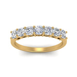 Load image into Gallery viewer, 7 Stone Cushion Cut Wedding Band
