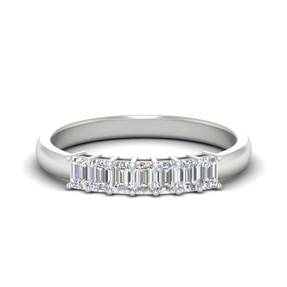 7-stone-emerald-cut-anniversary-ring-for-women-in-white-gold-fdwb8008emsleep-0.70ct-nl-wg?v=1773988407