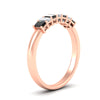 Load image into Gallery viewer, 7-stone-emerald-cut-black-diamond-wedding-band-in-rose-gold-fdwb8008emblackangle2-0.70ct-nl-rg?v=1773990135
