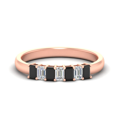 7-stone-emerald-cut-black-diamond-wedding-band-in-rose-gold-fdwb8008emblacksleep-0.70ct-nl-rg?v=1773990135