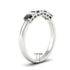 Load image into Gallery viewer, 7-stone-emerald-cut-black-diamond-wedding-band-in-white-gold-fdwb8008emblackangle2-0.70ct-nl-wg-hw?v=1773990135