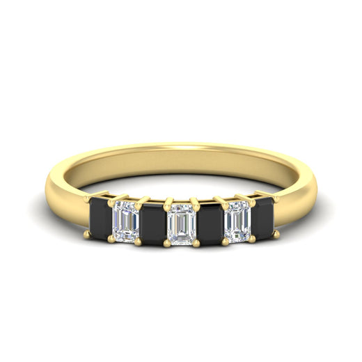 7-stone-emerald-cut-black-diamond-wedding-band-in-yellow-gold-fdwb8008emblacksleep-0.70ct-nl-yg?v=1773990135