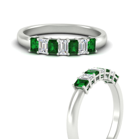 7-stone-emerald-cut-emerald-wedding-band-in-white-gold-fdwb8008emgemgrangle3-0.70ct-nl-wg?v=1773989448